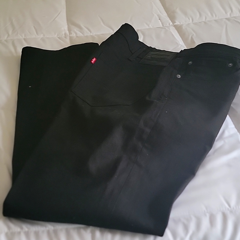 Levi Strauss 514 Black Jeans